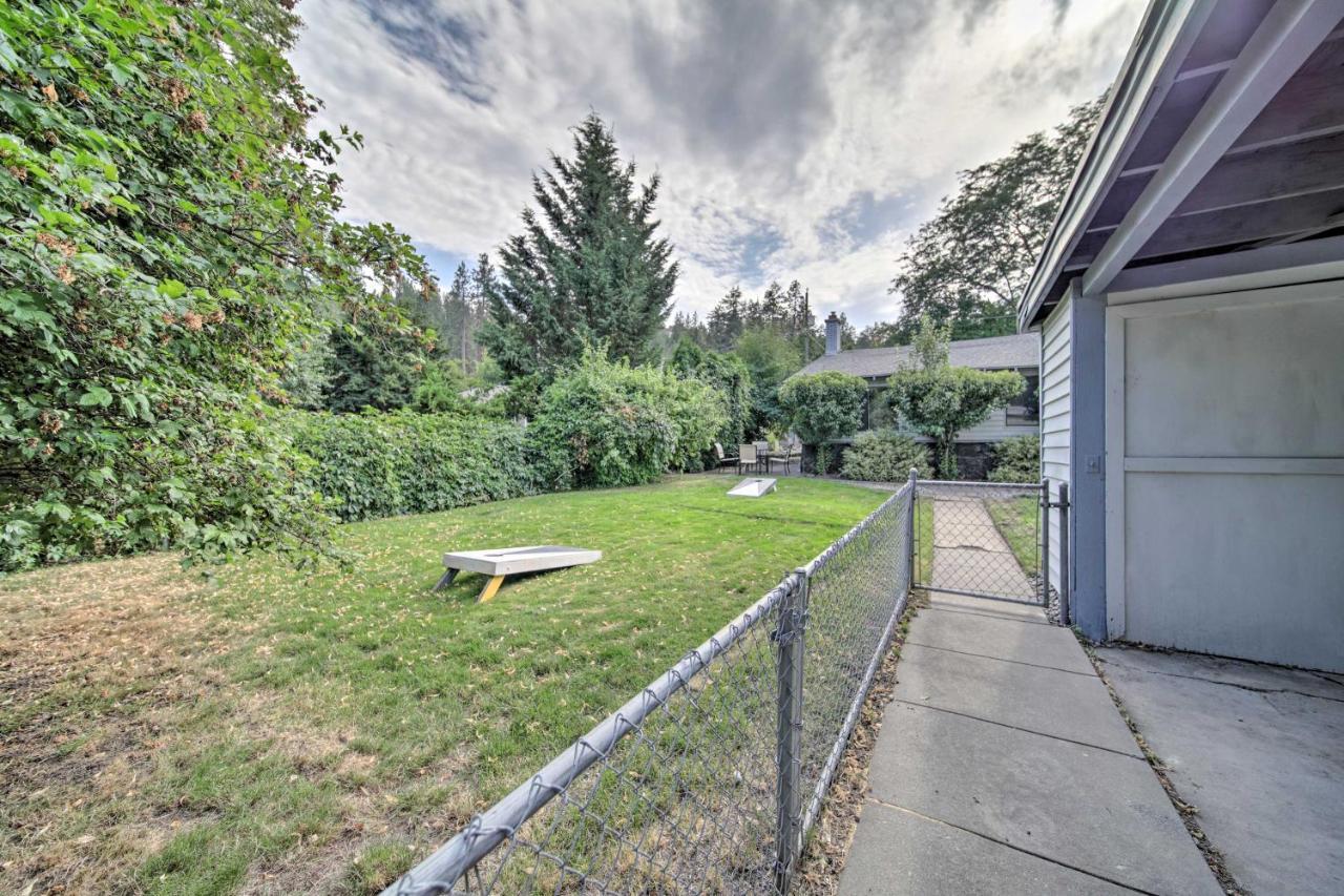 Bright And Airy Liberty Lake Abode With Backyard! Экстерьер фото